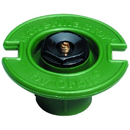 ORBIT Flush Sprinkler Head with Nozzle, 12 in Connection, NPT, 15 ft, Plastic 54007D